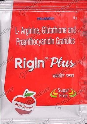Rigin Plus Apple Flavour Sugar Free Sachet Of 5gm Granules: Uses, Side ...