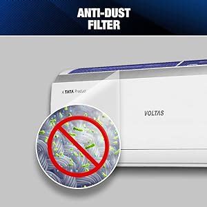 Voltas 1 ton 3 Star Inverter Split AC (Copper, 4-in-1 Adjustable Mode ...