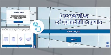 Properties of Quadrilateral Class 6 的图像结果