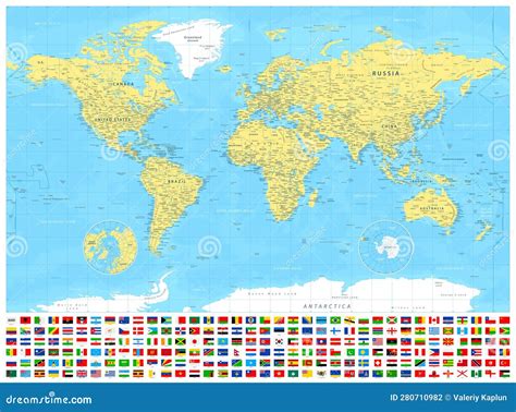 World Map with Flags 的图像结果
