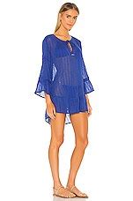 Vix Swimwear Ruffle Tunic Dress in Klein | REVOLVE