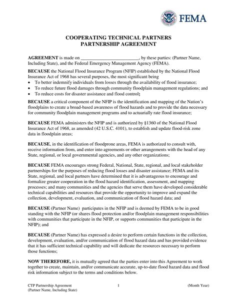 Partnership Agreement Form 的图像结果