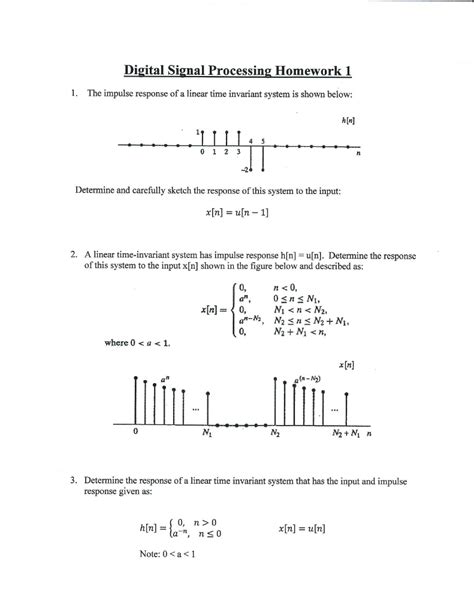 Image result for Digital Signal Processing Homework