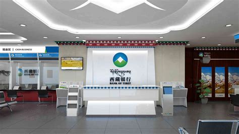 西藏银行装饰工程标识制作图片素材_东道品牌创意设计
