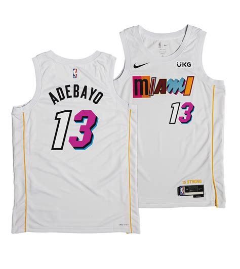 Bam Adebayo Miami Mashup Jersey | Miami HEAT | Jersey