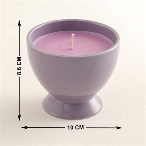 Buy Colour Connect Lavender Scented Jar Candle from Home Centre at just ...