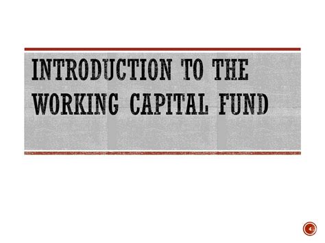 PPT - Efficient Fleet Management Utilizing Working Capital Fund and ...