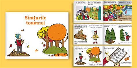 Toamna eBook - Simțurile toamnei | Resurse Twinkl România