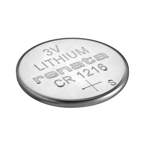 Renata CR1216 3V 25mAh Lithium Coin Cell Battery buy online at Best ...