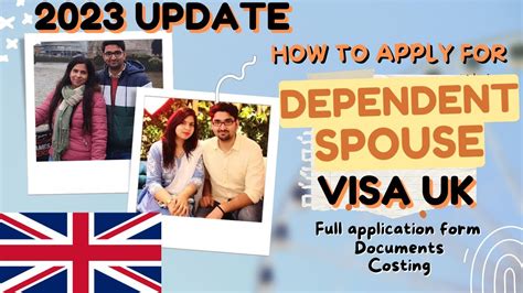 Spouse VISA UK| UK Dependent Visa , Full Application Form, Documents ...