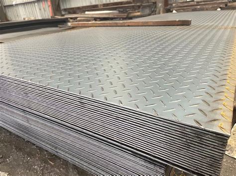 Dx52D Z140 Galvanized Steel Iron Checkered Chequered Sheets Floor Metal ...