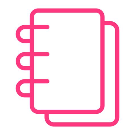 Note book Generic Outline Color icon | Freepik