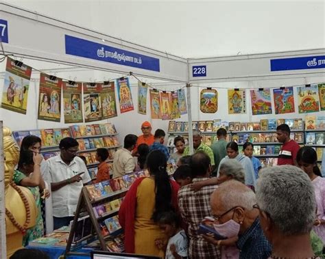 Ramakrishna Math Stall Attracts Readers at Madurai Book Fair 2024 ...
