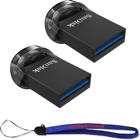 SanDisk 64GB Ultra Fit USB 3.1 Low-Profile Flash Drive (2 Pack Bundle ...