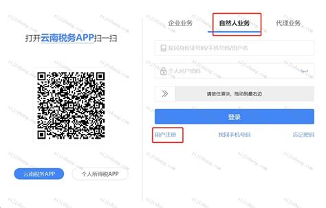 云南电子税局找回密码教程 - 自记账