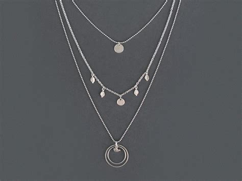 Layering-Ketten Silber – Bastelidee – Rayher