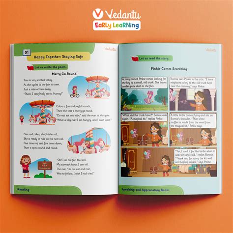 Vedantu Early Learning SuperReaders (Set of 6 Books) - 2024 - 25 Editi
