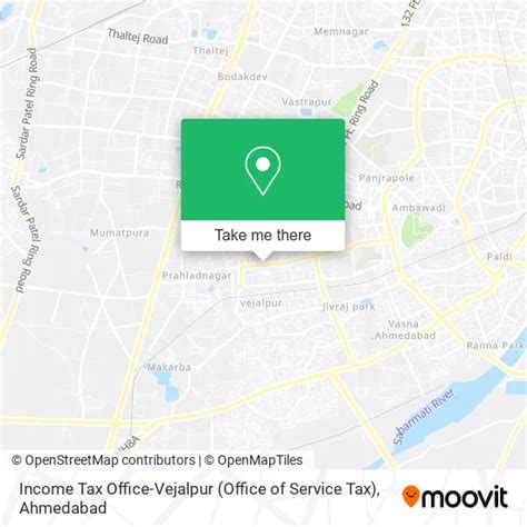 How to Get to Income Tax Office-Vejalpur (Office of Service Tax) by Bus ...