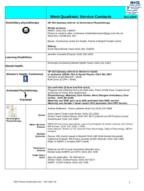 Redirection Of Referrals Doc Template | pdfFiller