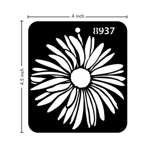 iCraft Mini Stencils - 4 x 4" - 8937| Art Lounge
