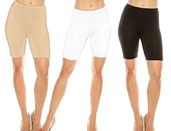 Wearville Girls lycra Shorts Tights Underdress Shorts for School Girls ...