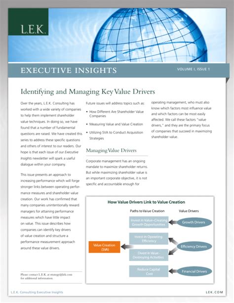 Image result for Key Value Drivers
