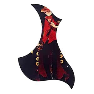 LOOM TREE Universal Folk Guitar Self-adhesive Pickguard Sticker for ...