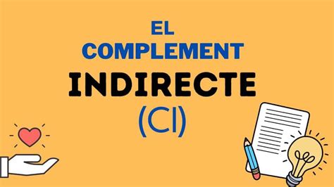 Image result for Complement Indirecte