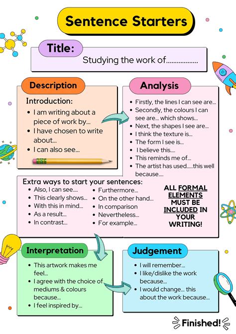 Sentence Starters For Writing at Jane Hoffman blog
