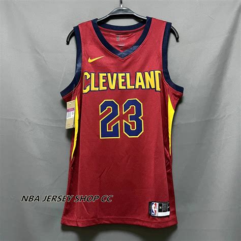 Novo Cavaliers Originais Masculinos Da NBA Cleveland # 23 LeBron James ...