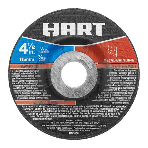 Buy HART 4 12-inch Metal Grinding Wheel Online at Lowest Price in Ubuy ...