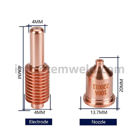 PMX1650 electrode nozzle - web