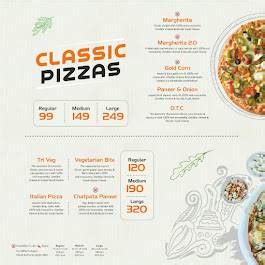 Menu at The D Pizza, Surat, 1, Ground Floor, Blue Eminence, Dandi Road ...