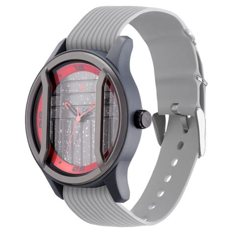 Buy Online Fastrack Urban Bounce Quartz Analog Grey Dial Silicone Strap ...