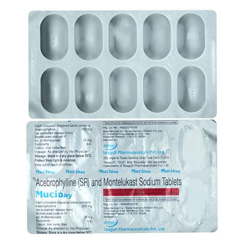 Muciday Tablet | Uses, Side Effects, Price | Apollo Pharmacy