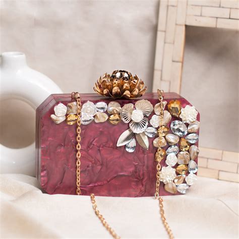 Buy Acrylic Clutches Online in India - Artklim
