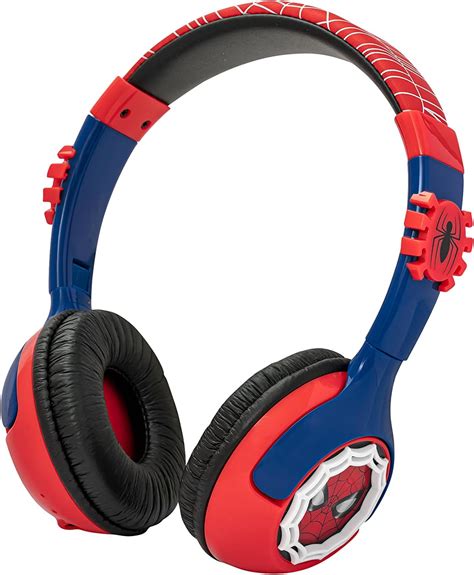 Amazon.com: eKids Spiderman Kids Bluetooth Headphones, Wireless with ...