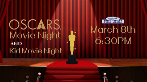 Oscar Movie Night (Big Read), Nacogdoches Public Library, 8 March 2024 ...