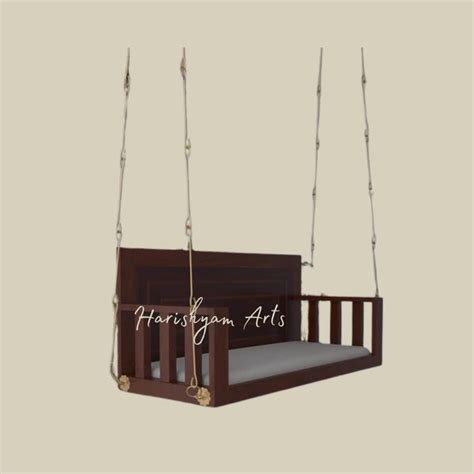 Traditional Teak Wood Swing | Buy Wooden Jhula Online India
