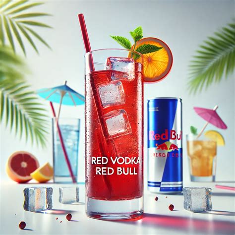 Red Vodka Red Bull Recept - Cocktail Gids
