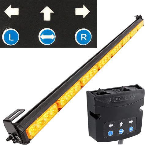 Buy LAMPHUS SolarBlast 36" Amber LED Traffic Advisor Light Bar [SBTA84 ...
