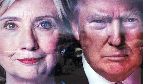 Donald Trump and Hillary Clinton tied on debate day in latest voter ...