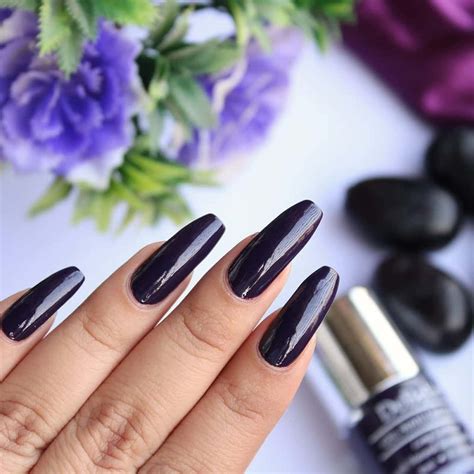 Buy DEBELLE GEL NAIL LACQUER ROYALE' VIOLA DARK VIOLET NAIL POLISH ...