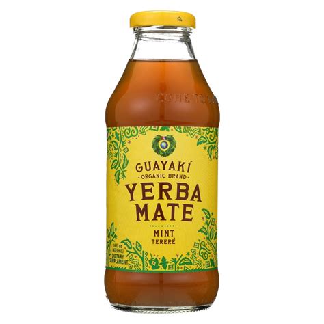 Guayaki Yerba Mate Mint Terere 16oz