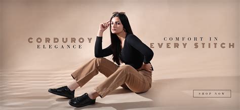 Buy The Latest Corduroy Pants For Women Online