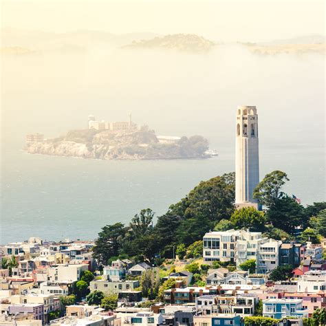 Download wallpaper 3415x3415 tower, buildings, city, sea, island ipad ...