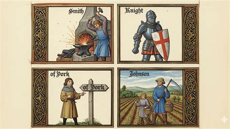 Medieval surnames: Did People Use Family Names in 1300s - Mothers ...