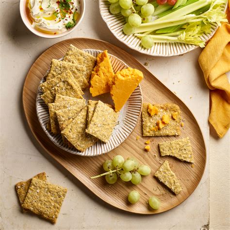1 Bowl Vegan Gluten Free Crackers - Chefinoz