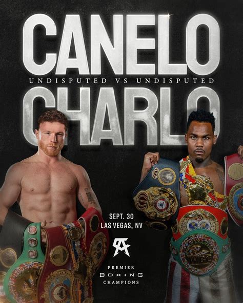 Canelo vs Charlo: cuándo y dónde es la pelea del boxeador mexicano