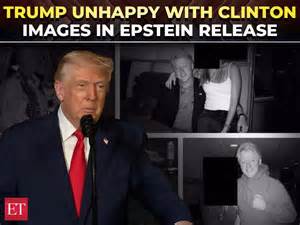 ‘Deflection by Democrats’: Trump says he doesn't like Clinton photos in ...